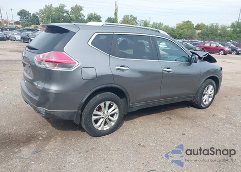 2015 Nissan Rogue Sv z USA, uszkodzony, nr VIN KNMAT2MV0FP509535